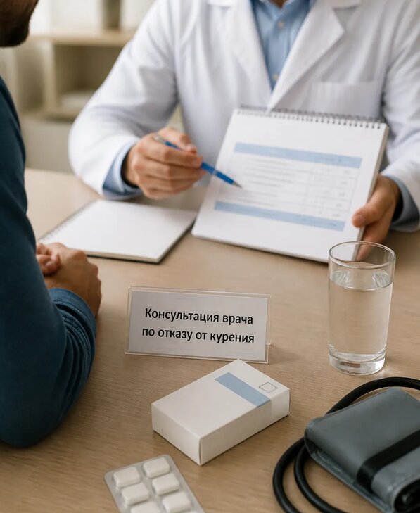Консультация врача по отказу от курения для взрослых в Карпинске